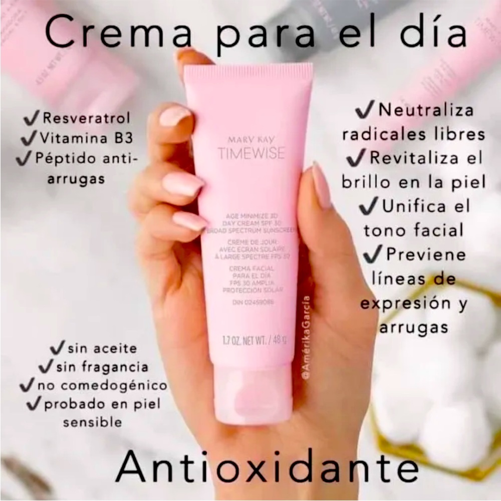 Mary Kay TimeWise Age Minimize 3D Day Cream Combination to Oily Skin